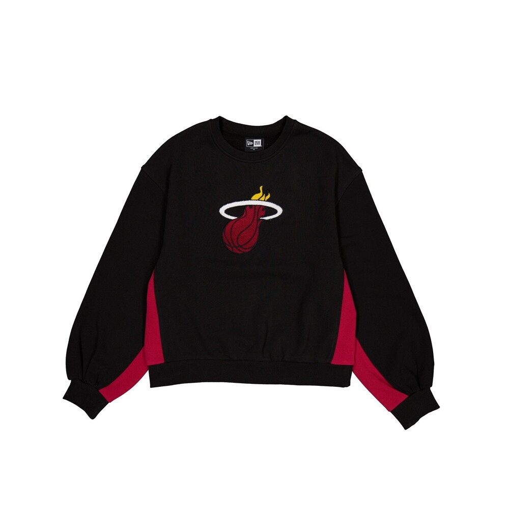 New Era Miami Heat Sport Night Women's Crewneck - Size XS